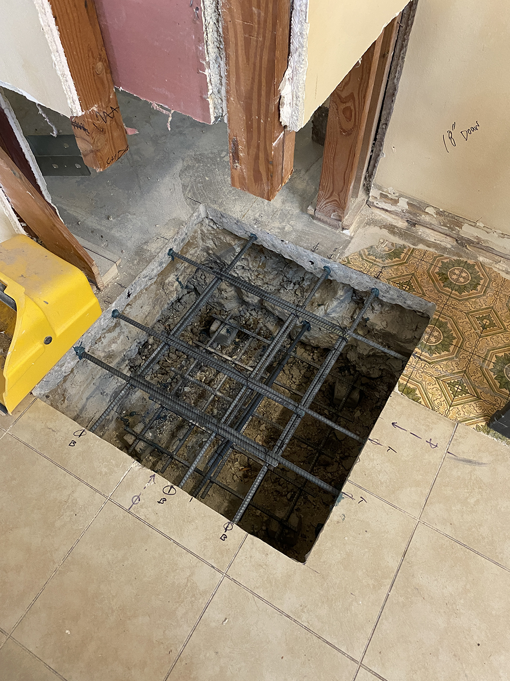 Reinforcing Footings