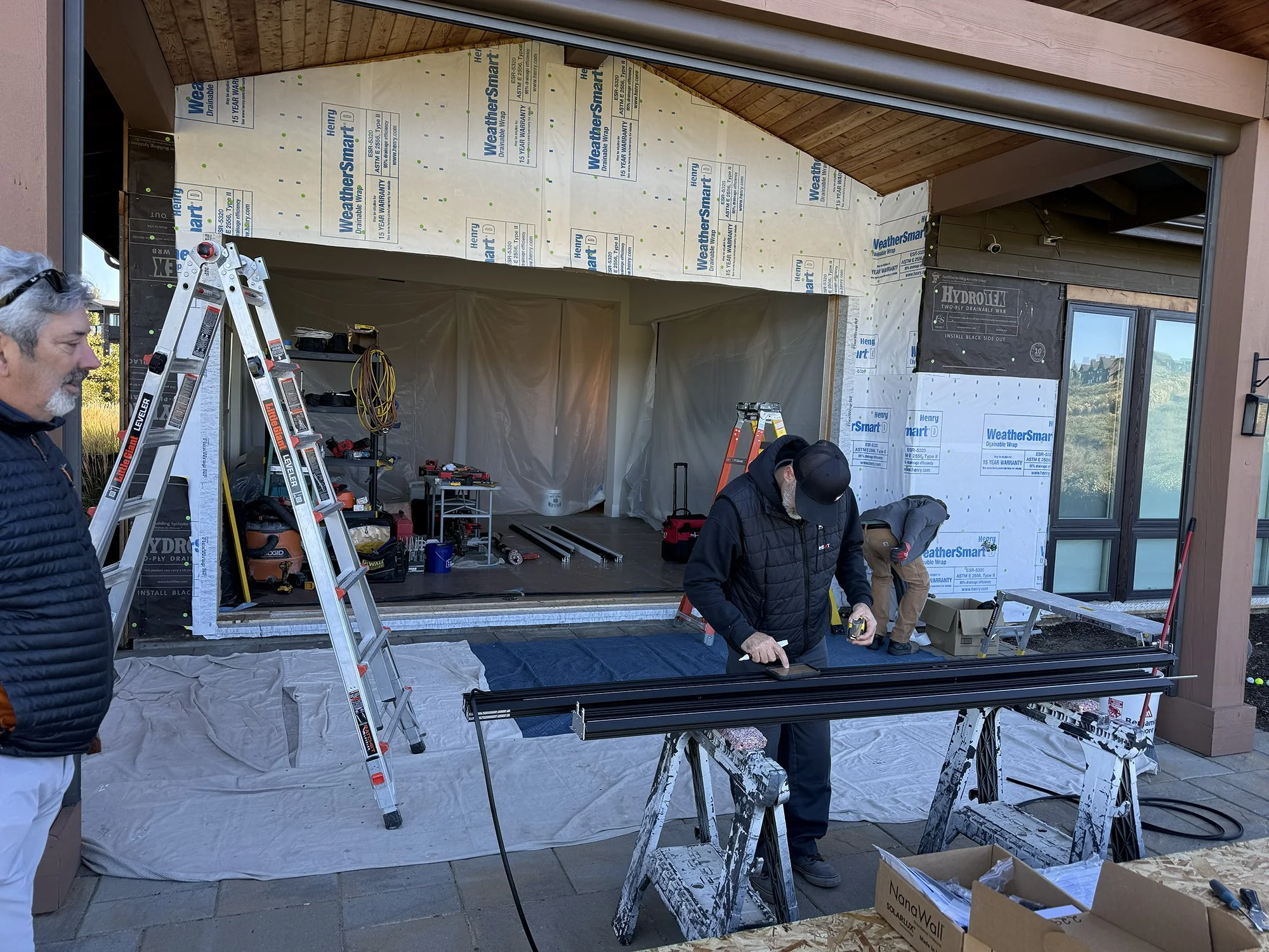 Nanawall® Installation Day