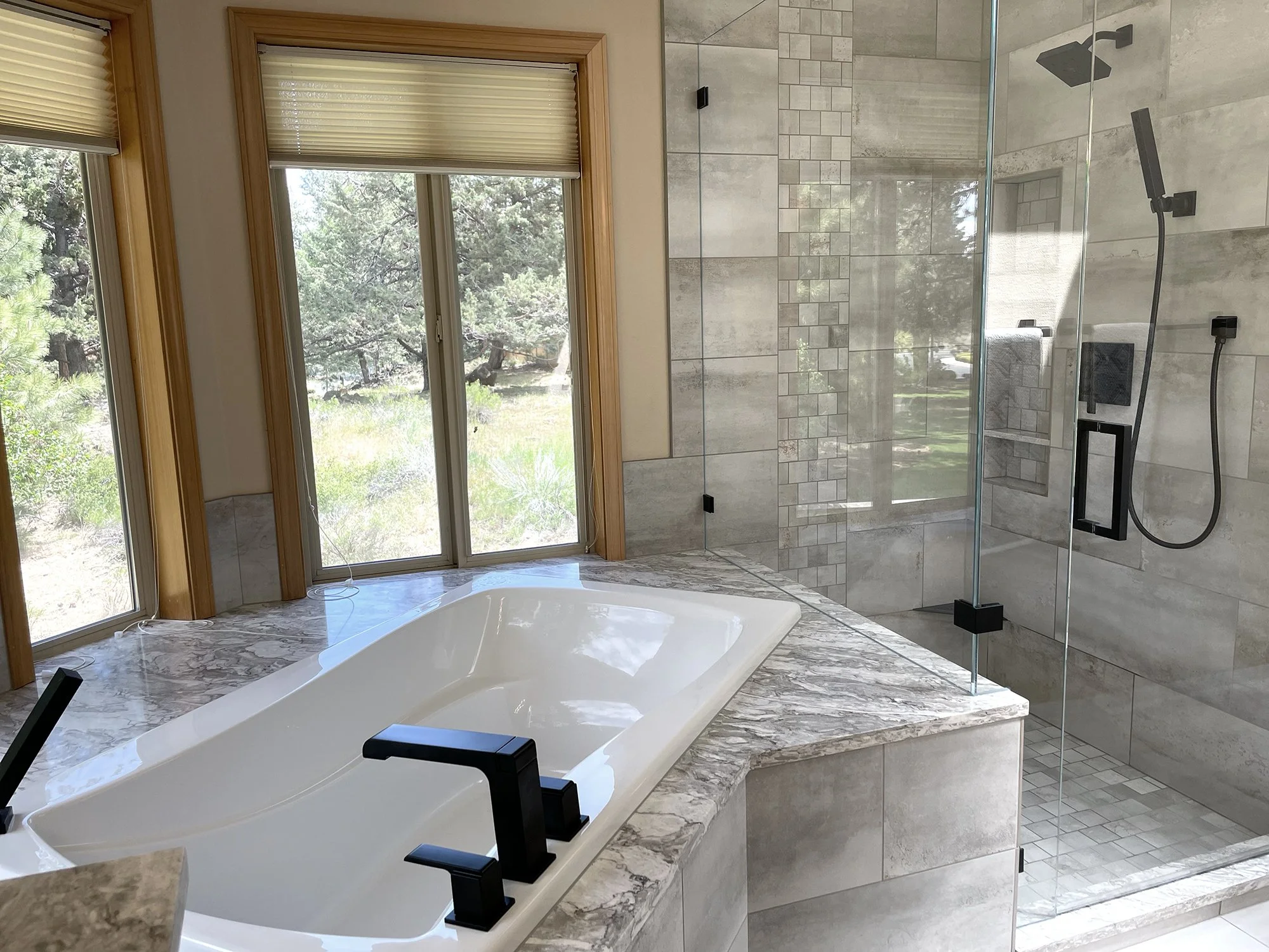 AFTER: Primary—Tub & Shower
