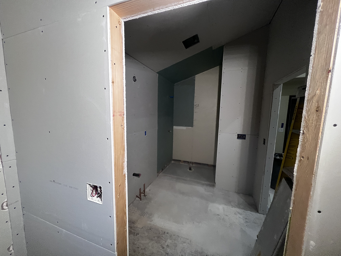 Master Bath—New Drywall