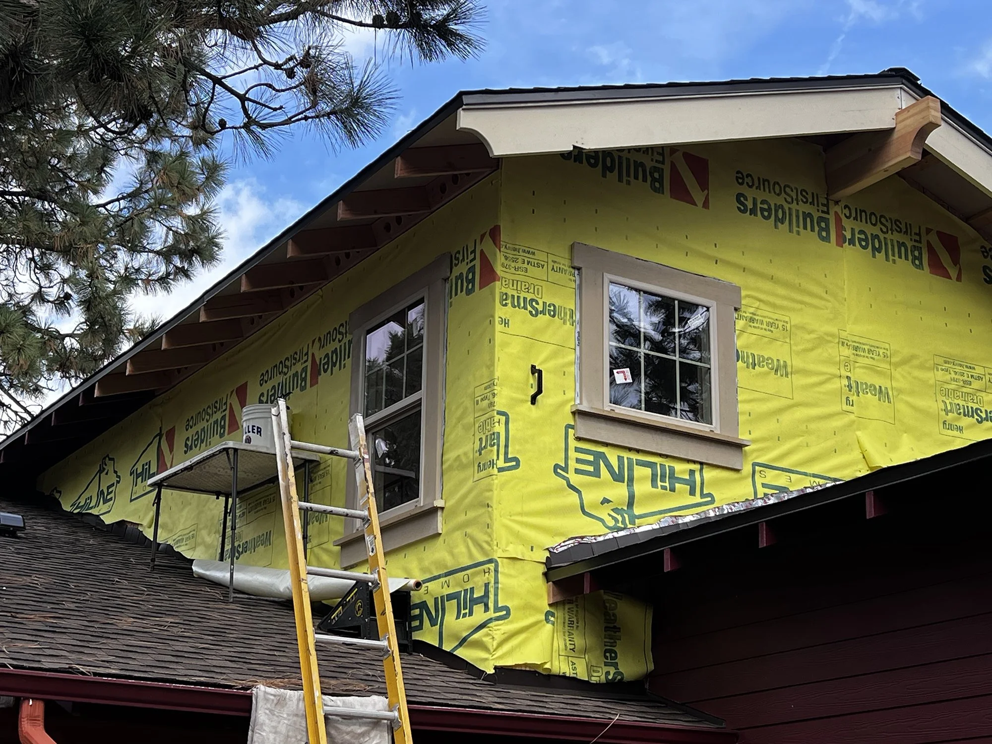 Custom Carpentry—Beam, Facia, Windows