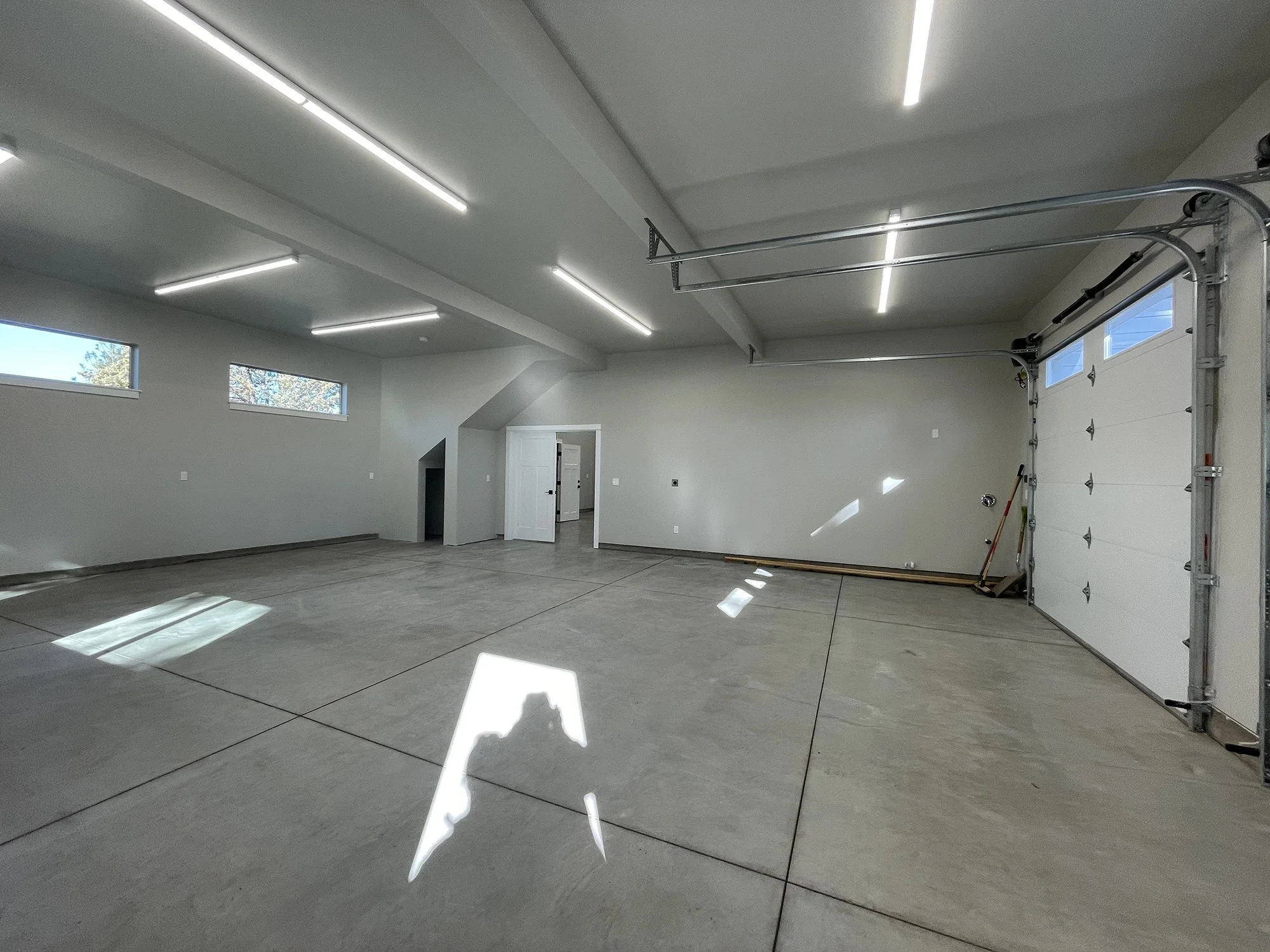 2-Car Garage—Showing Door to RV Storage