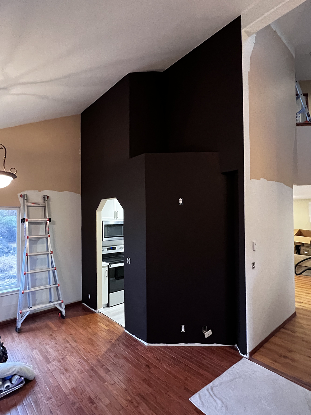 Accent Wall—Paint Prep