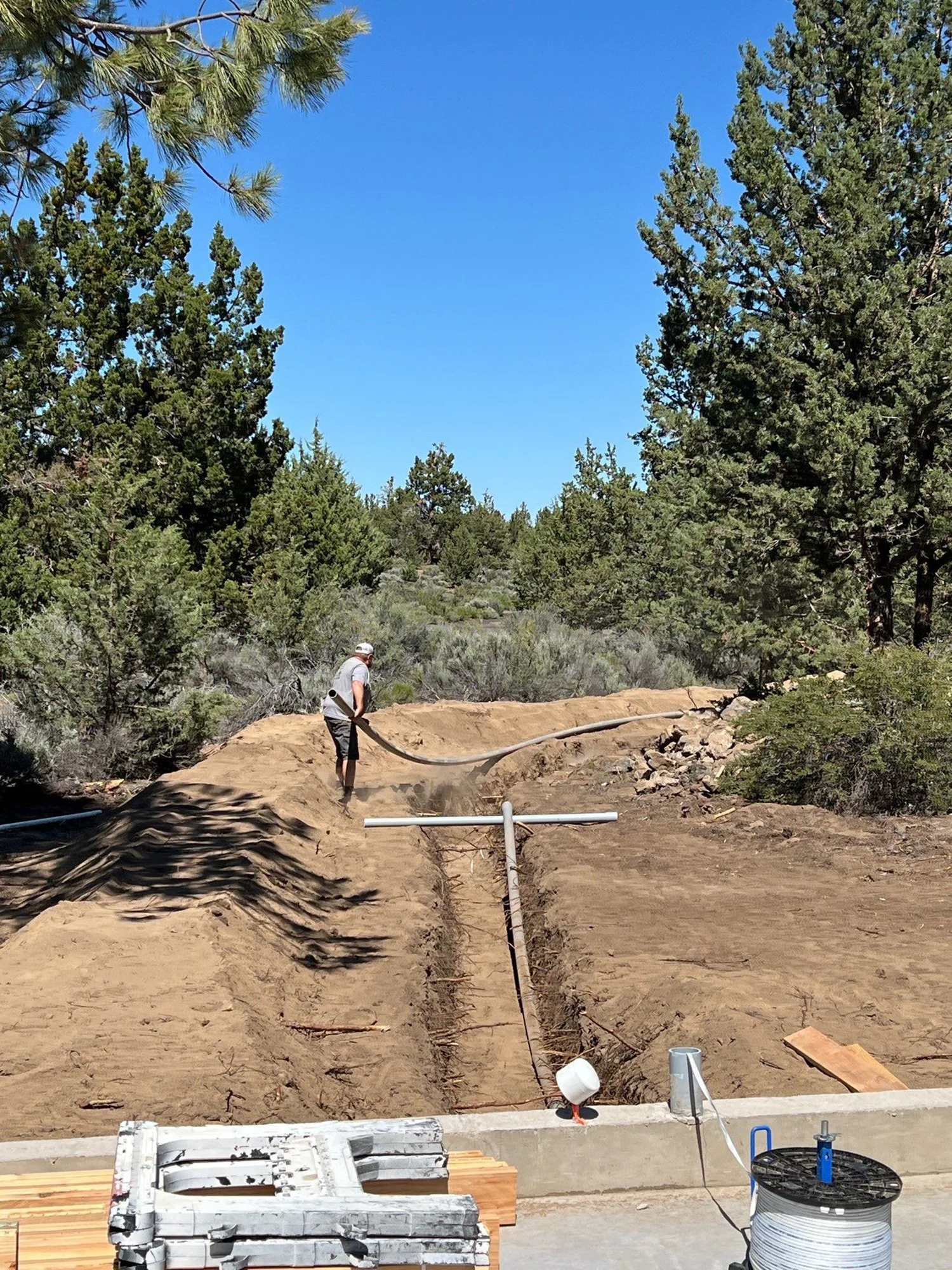 Laying New Utility Lines
