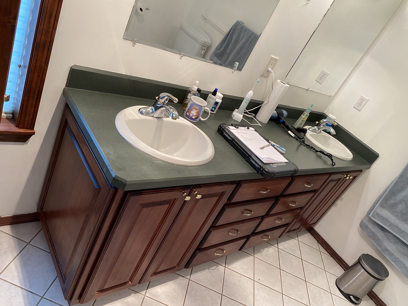 Master Vanity, Before