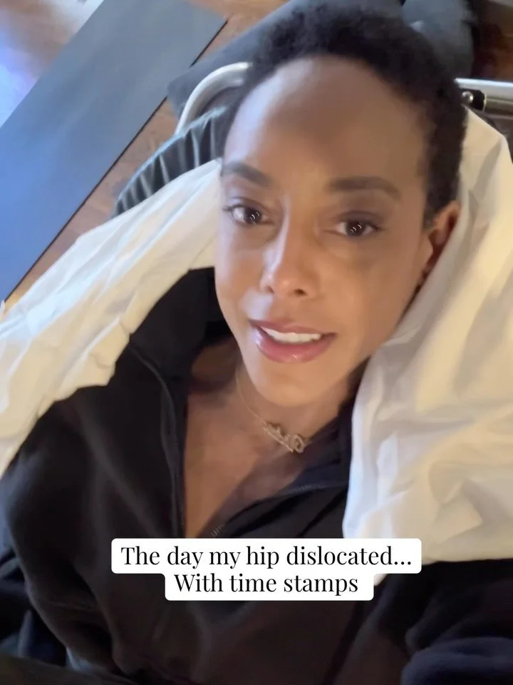 What no one tells you about hip replacement recovery is that sometimes, setbacks don&rsquo;t come with warnings.

I was teaching. Moving carefully. Listening to my body.

And my hip dislocated.

No pain leading up to it. No signs. No moment where I k