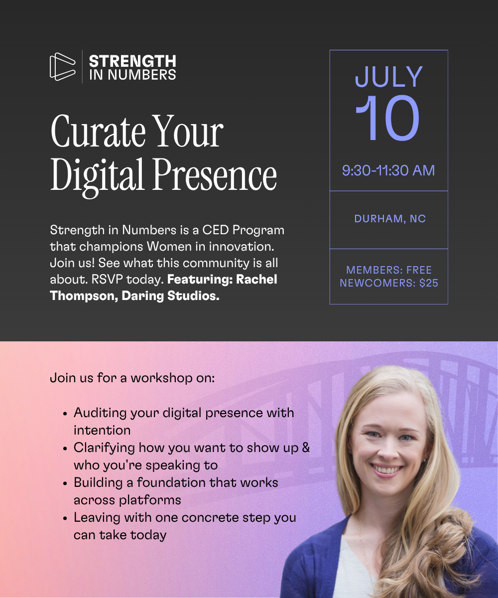 Strength in Numbers: Curate Your Digital Presence Workshop
