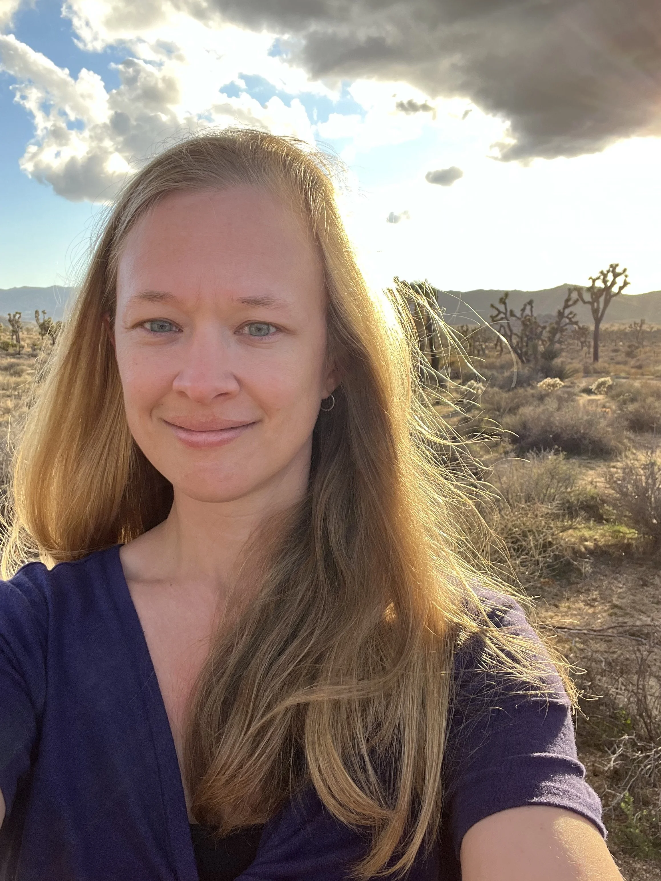 Rachel at Joshua Tree