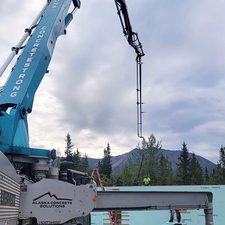 #concretestrong all day long.
With concrete pumping + ICF supply available to contractors and DIY&rsquo;ers, we&rsquo;re gearing up for another great season of #alaskaconstruction!