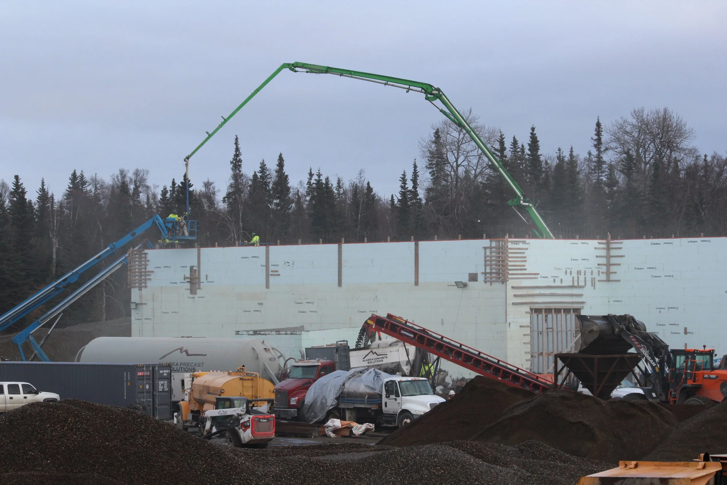 Remote Concrete Batching