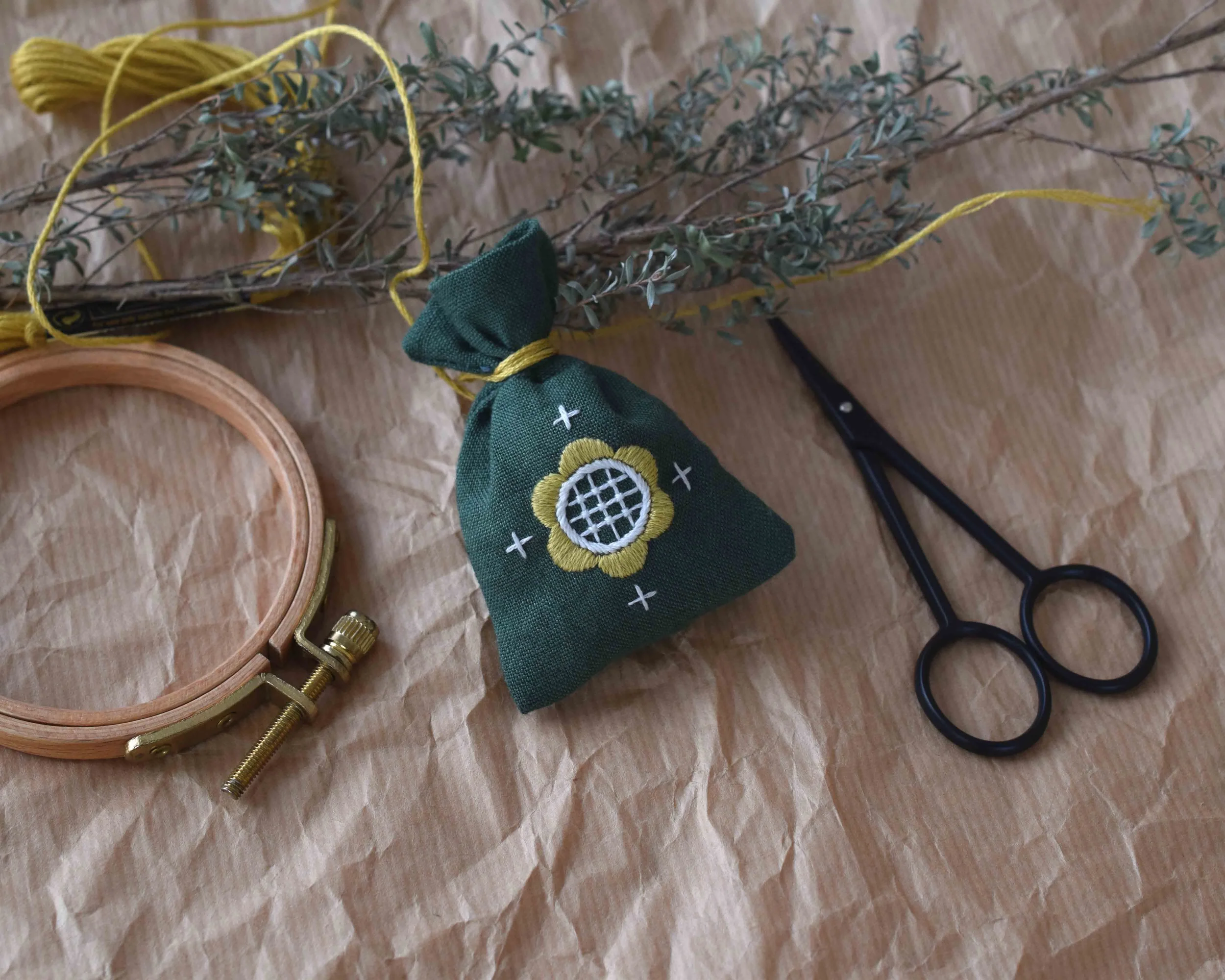 ストレートステッチ