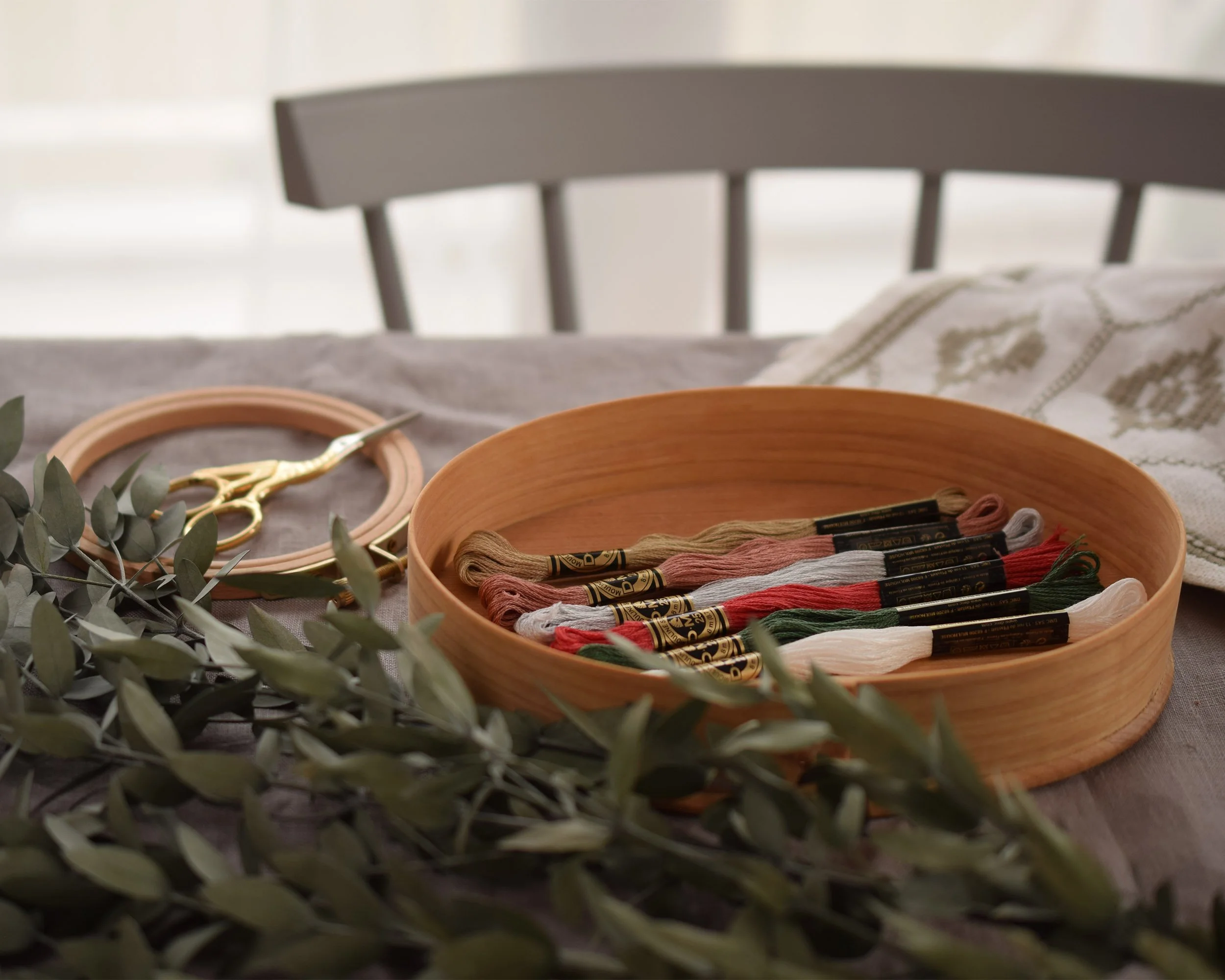 刺繍糸の扱い方