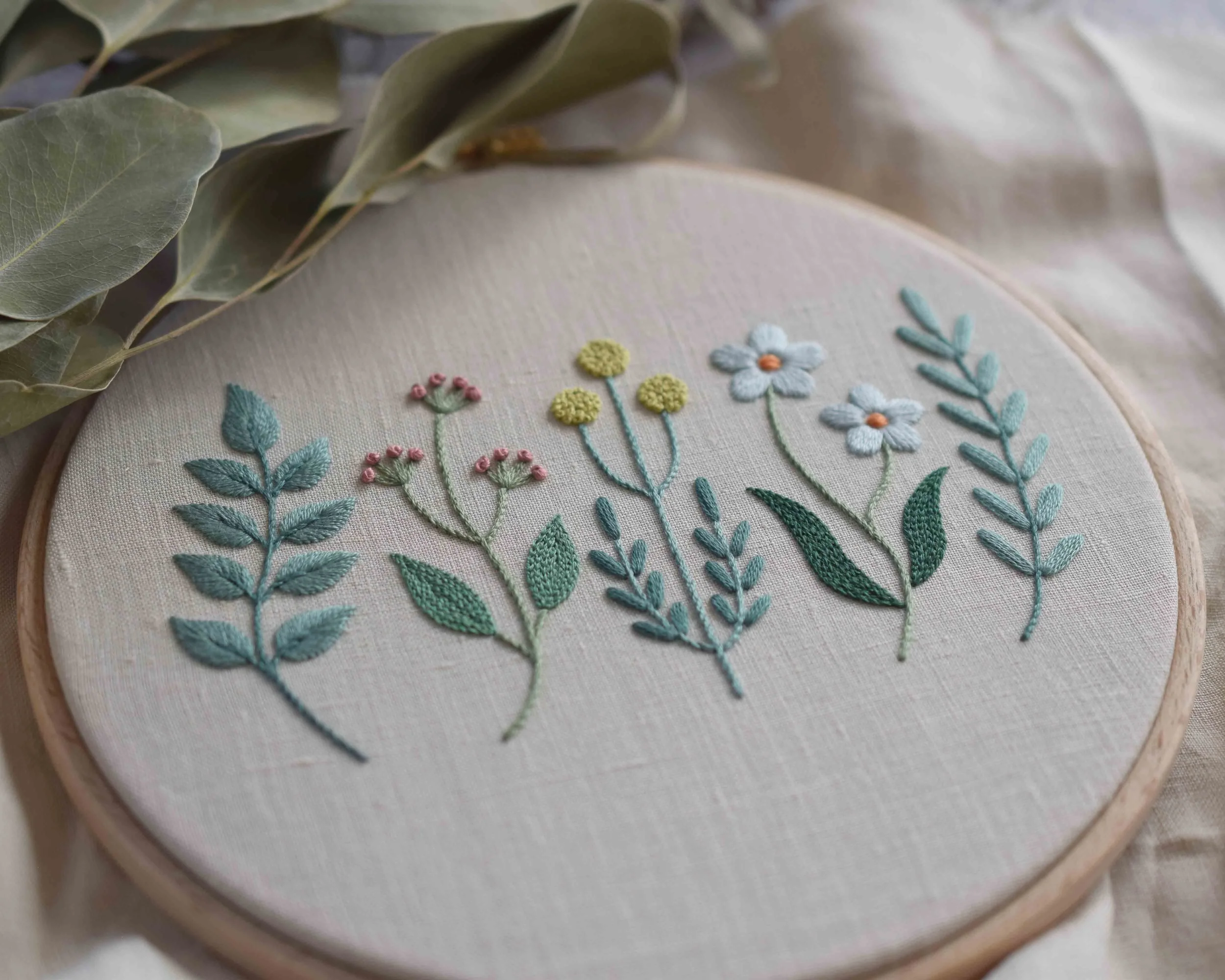 草木のモチーフ5つ