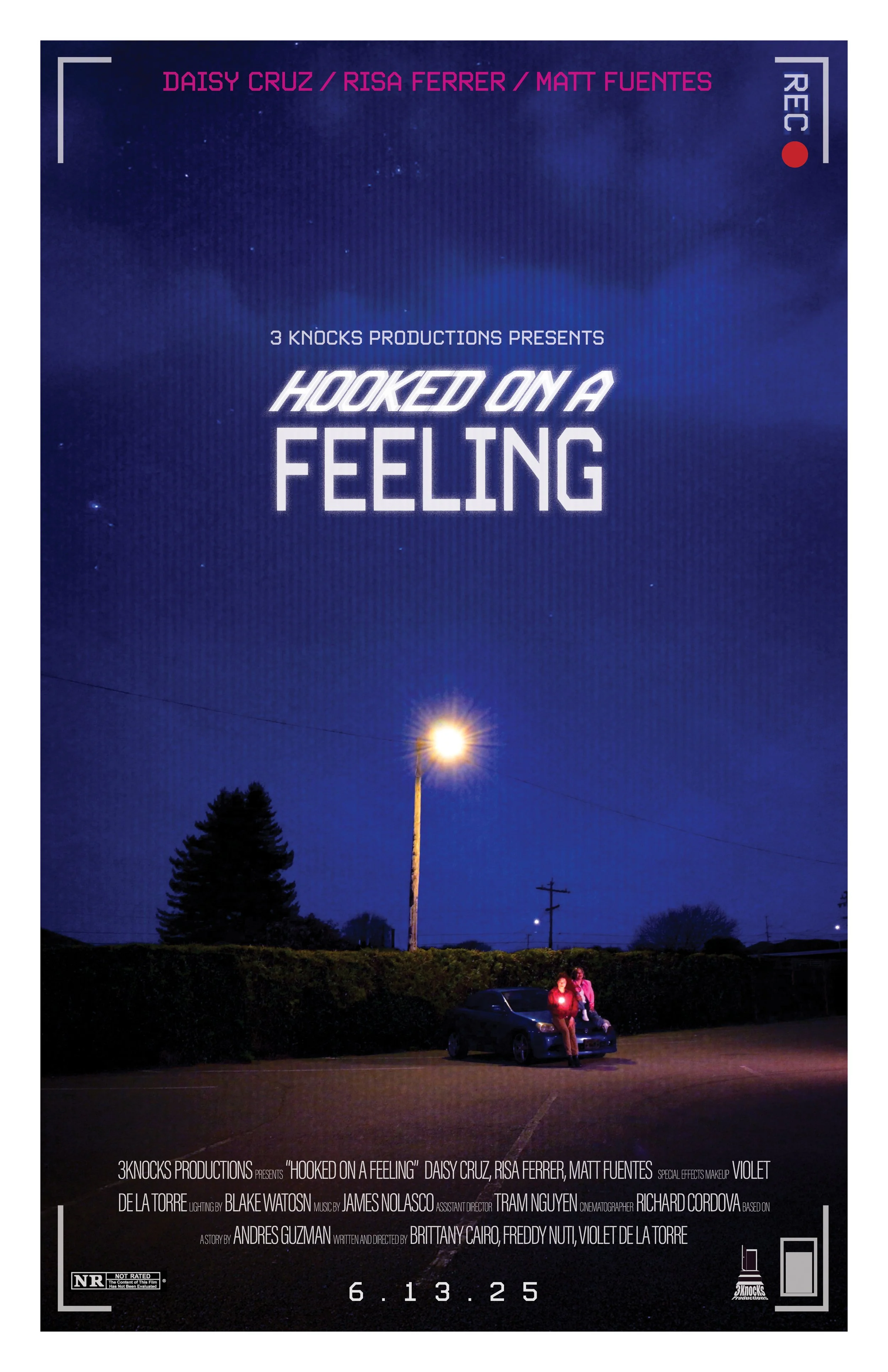 HOOKED ON A FEELING - Movie Poster