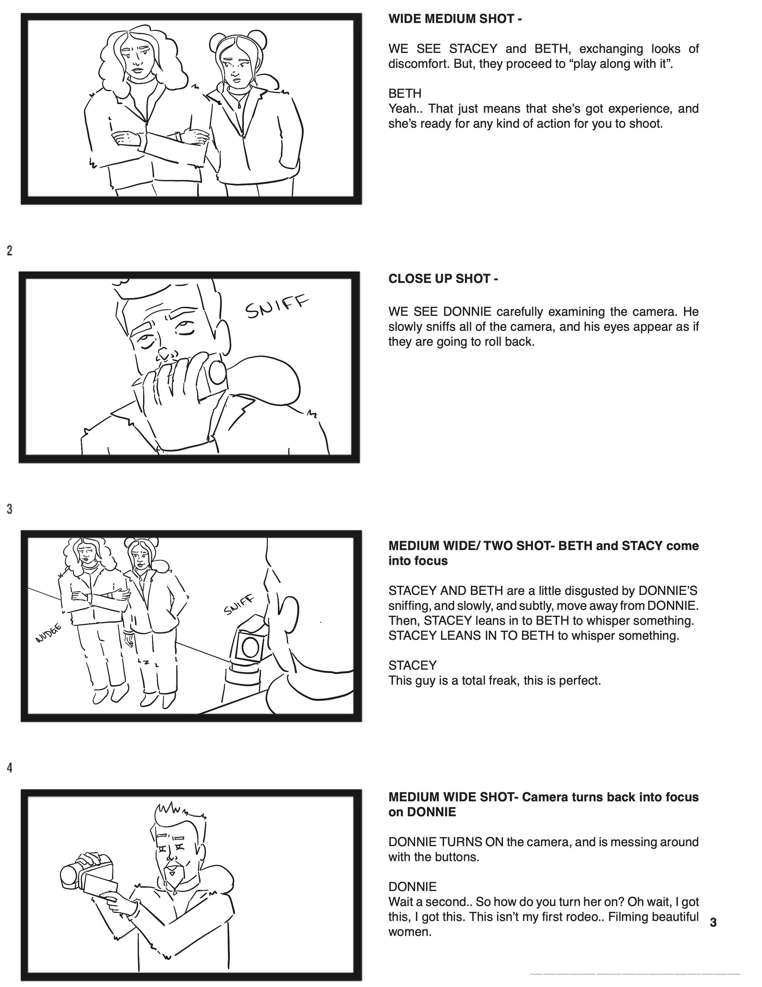 HOOKED ON A FEELING - Storyboard