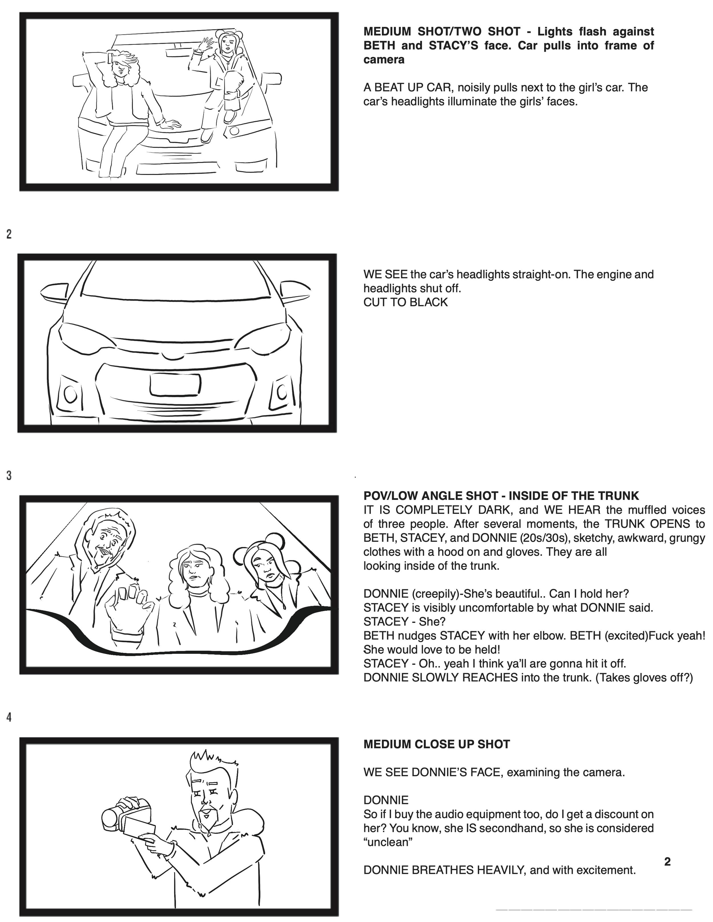 HOOKED ON A FEELING - Storyboard