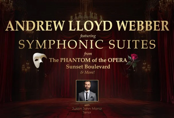 Justin to headline Andrew Lloyd Weber concert with Panama City Symphony 
