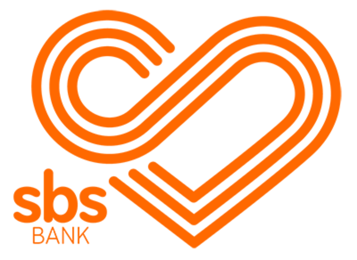 Orange infinity symbol intertwined with a checkered pattern, with the text "SDS" and smaller text underneath that reads "BEWARE".
