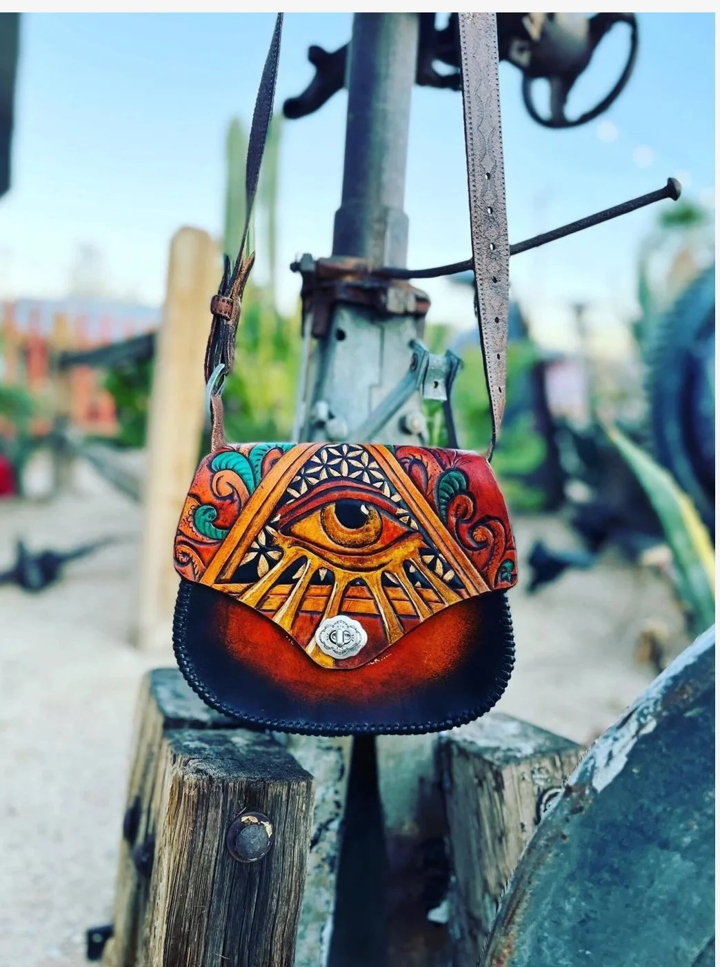 Custom Small Leather Bag