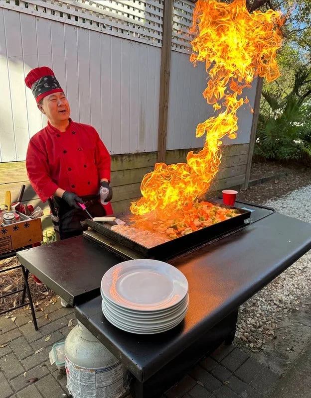 Turn Up the Heat: Why Backyard Hibachi is Dallas’s Ultimate Party Trend