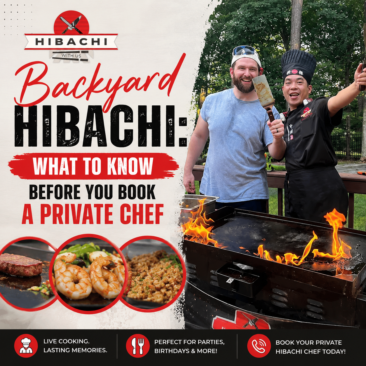 Backyard Hibachi: What to Know Before You Book a Private Chef