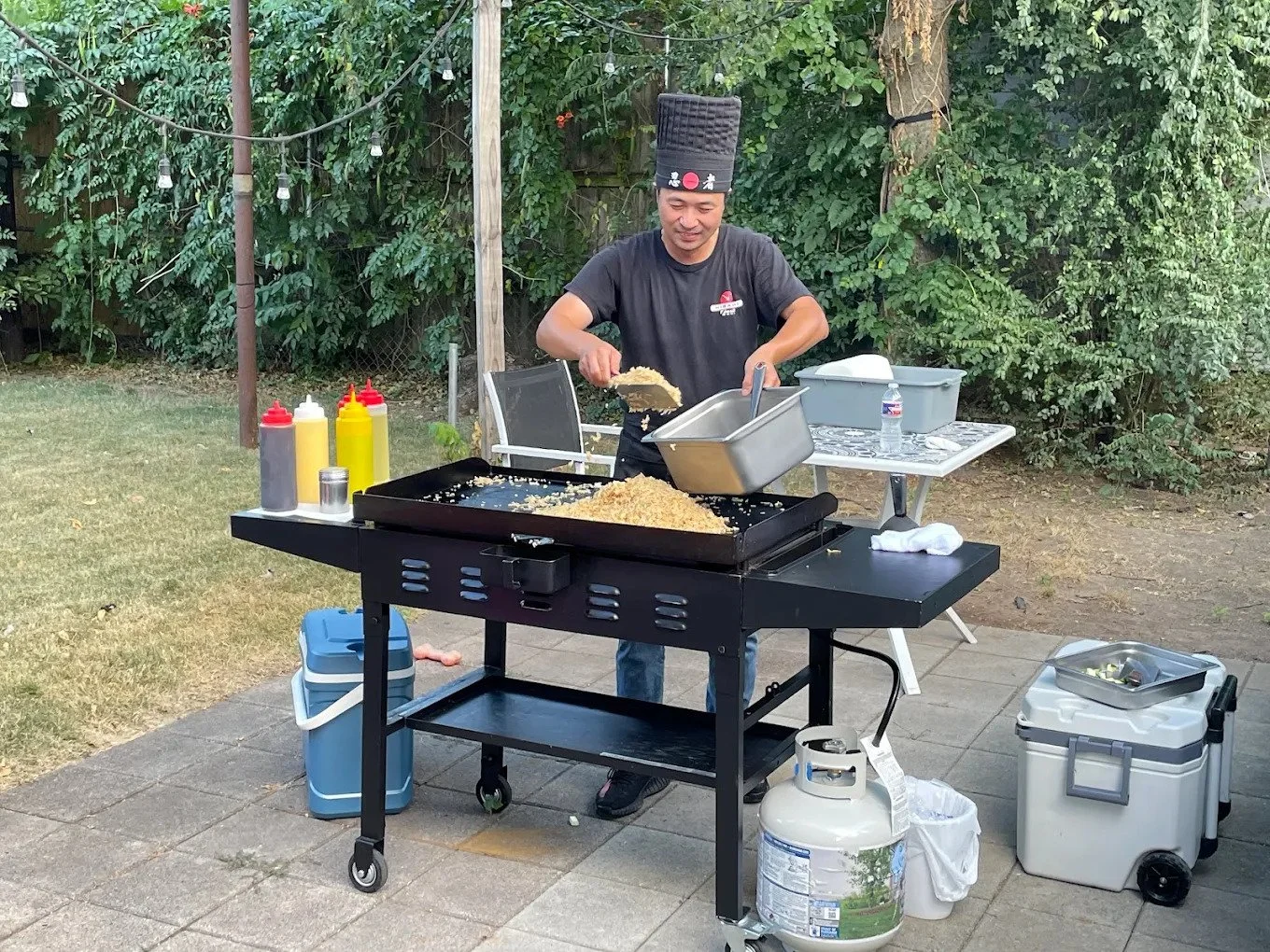 Scottsdale Bachelorette Party Ideas: Private Hibachi at Your Airbnb