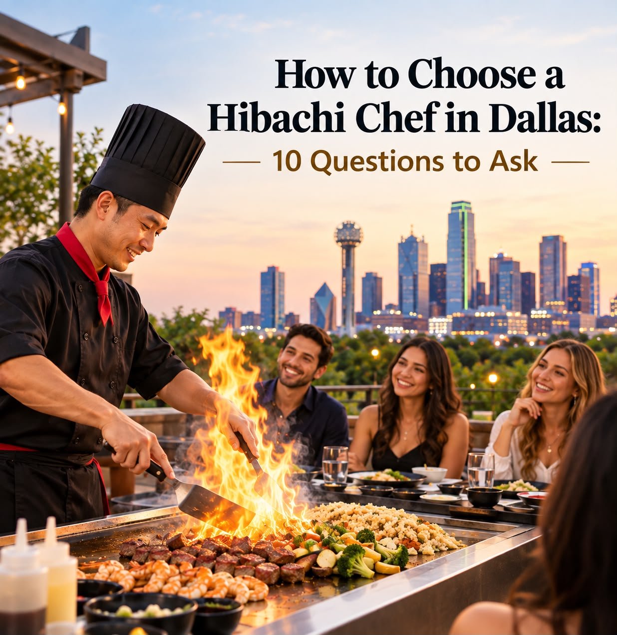 How to Choose a Hibachi Chef in Dallas: 10 Questions to Ask