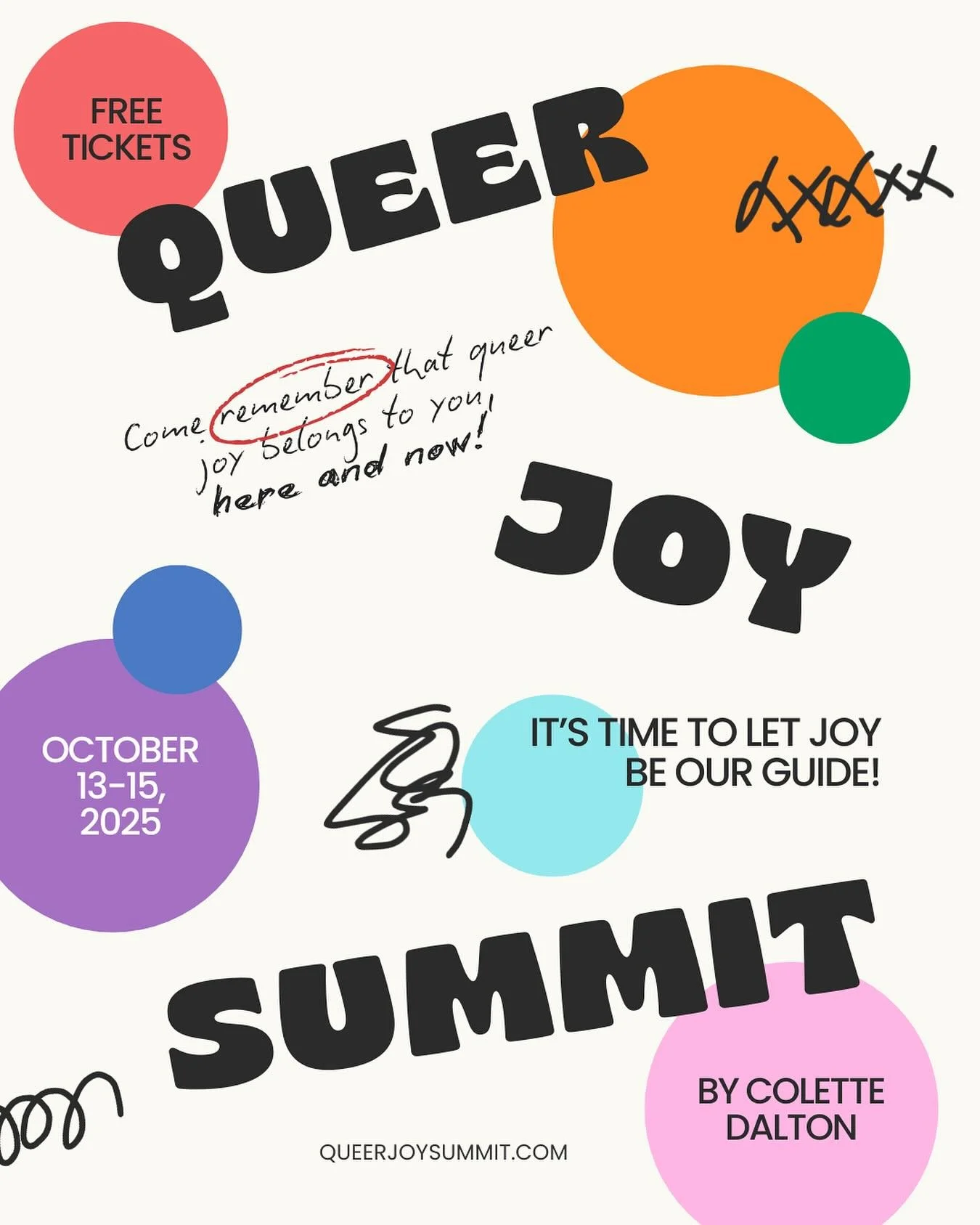 Kia ora hello pals! I&rsquo;ve been really quiet here lately because there&rsquo;s *a lot* going on but I&rsquo;ve also been keeping a little secret&hellip; 🤫  I&rsquo;m actually one of the speakers at the Queer Joy Summit 2025!!! 🌈🦄 this is the f