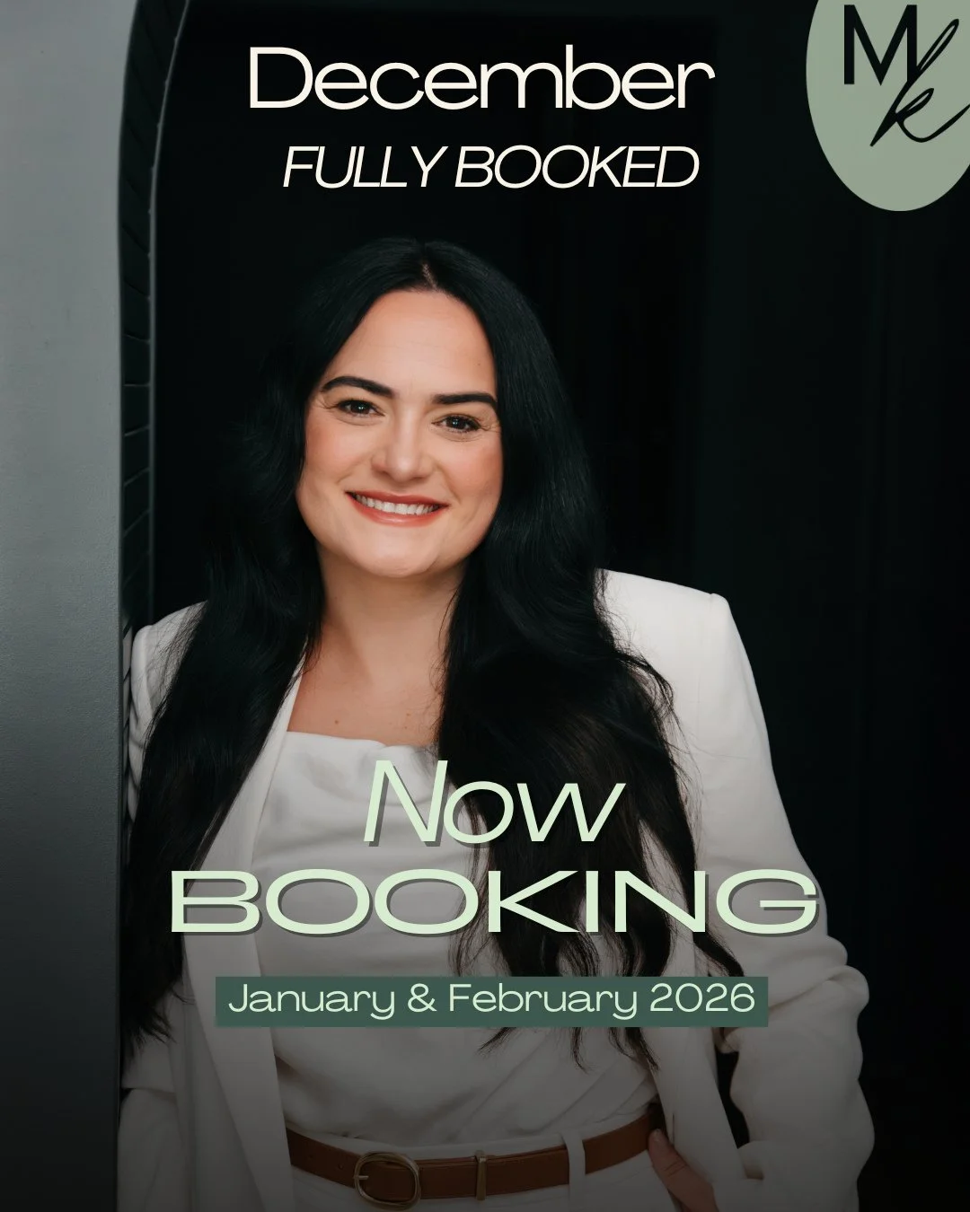 November and December are officially fully booked, and we&rsquo;re so grateful for every project, client, and creative collaboration that made this year one to remember.⁠
⁠
We&rsquo;re now booking for January and February 2026, perfect for businesses