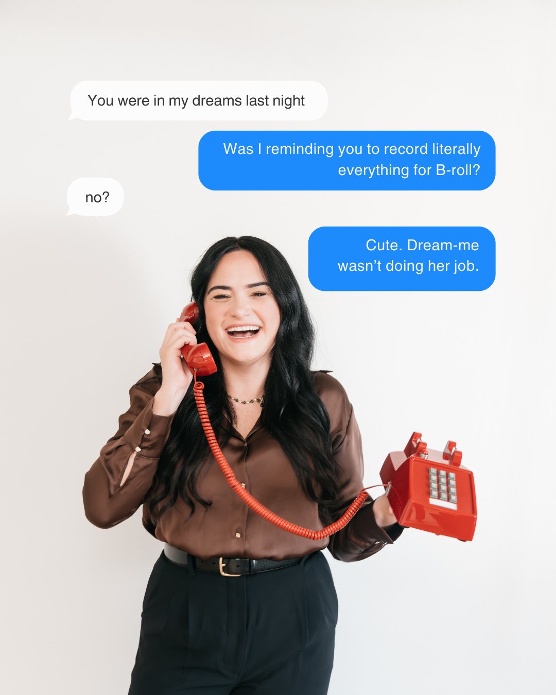 I joke about reminding clients to film everything for B-roll, but there&rsquo;s a strategy behind it.⁠
⁠
B-roll helps you create more content with less effort, increases watch time on Reels, supports stronger storytelling, and keeps your brand top of