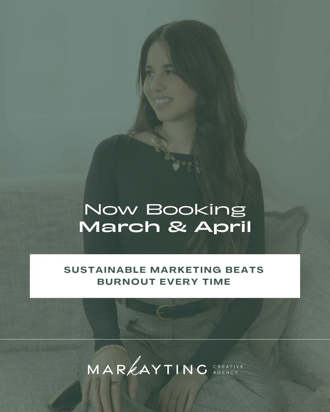 Now booking March &amp; April.⁠
⁠
Reel &amp; Ready: One strategic shoot day, fully planned, produced, and scheduled by our expert team so your business shows up consistently online.⁠
⁠
One-on-One Markayting School: one-on-one courses designed to give