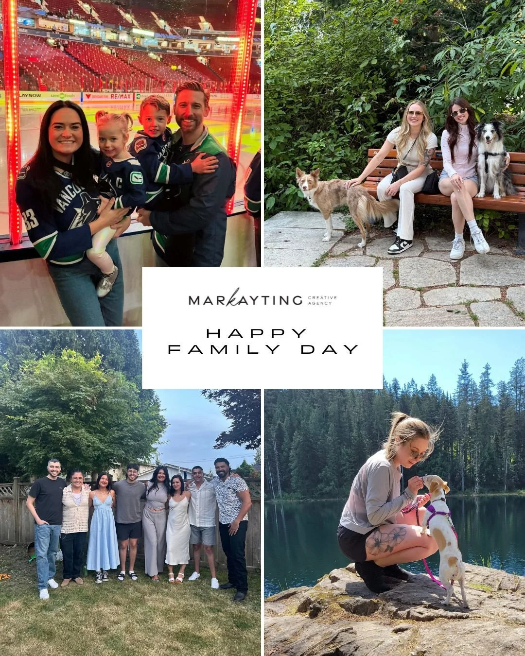 No meetings. No metrics. Just family time. ⁠
⁠
Happy Family Day from all of us at Markayting!