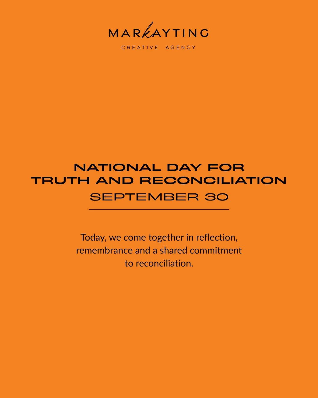 Every child deserves to feel safe, loved, and valued.⁠
⁠
On September 30, we remember the children who were denied that right and honour residential school Survivors, their families, and their communities.⁠
⁠
#EveryChildMatters #TruthAndReconciliatio