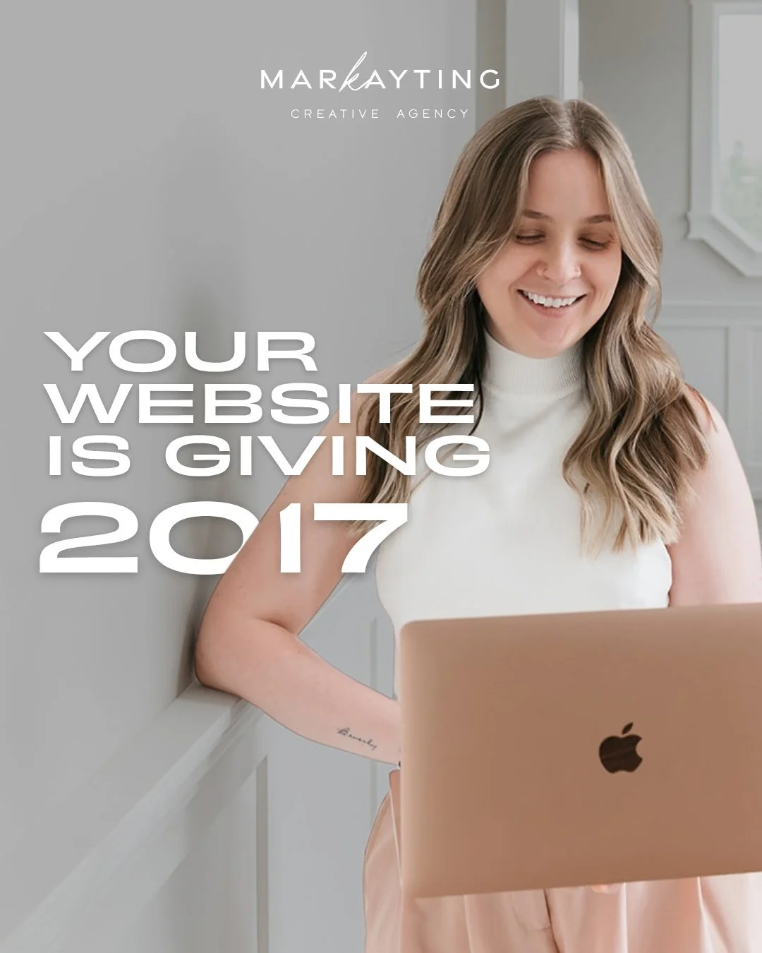 &ldquo;Here&rsquo;s our website, but we really need to update it.&rdquo;⁠
⁠
If that&rsquo;s part of your sales pitch, we should probably chat. 😂⁠
⁠
Especially if the team photo includes someone who left four years ago and you have to give people dir