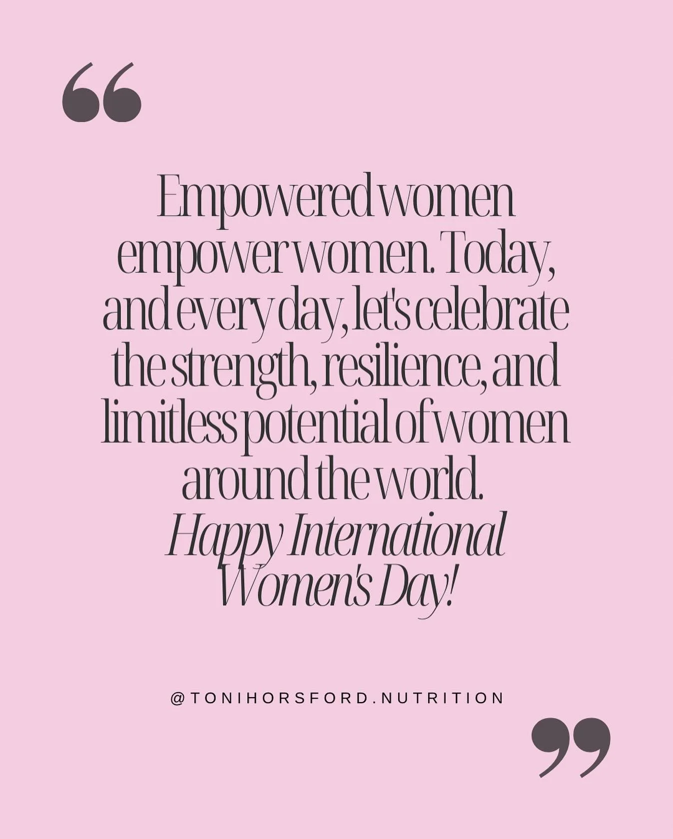 Happy International Women&rsquo;s Day 🤍🤍