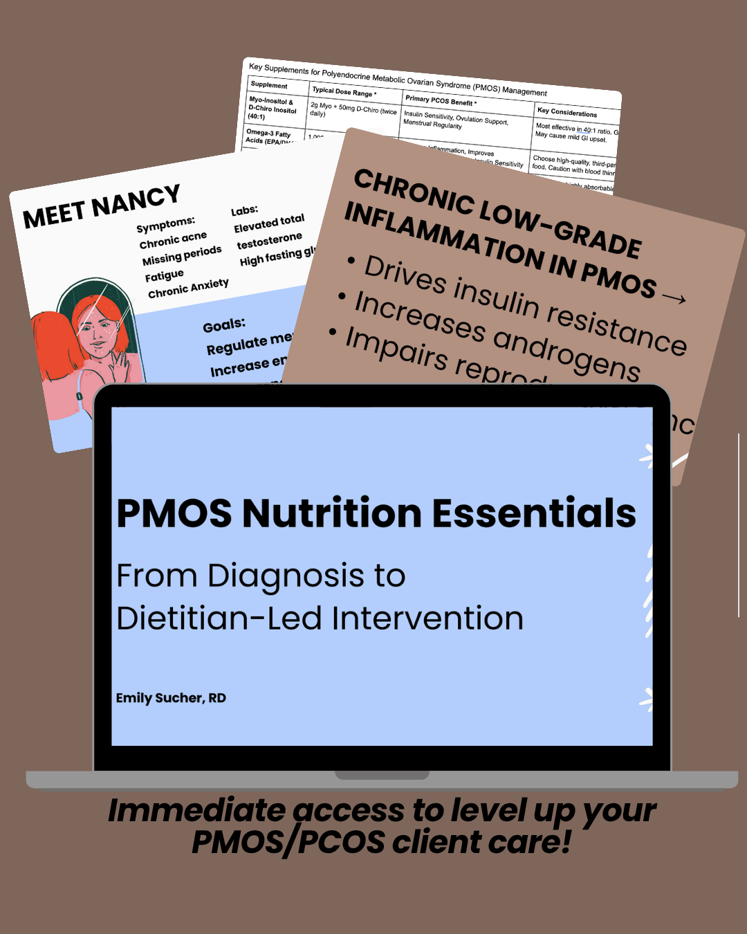 PMOS Nutrition Essentials: From Diagnosis to Dietitian-Led Intervention
