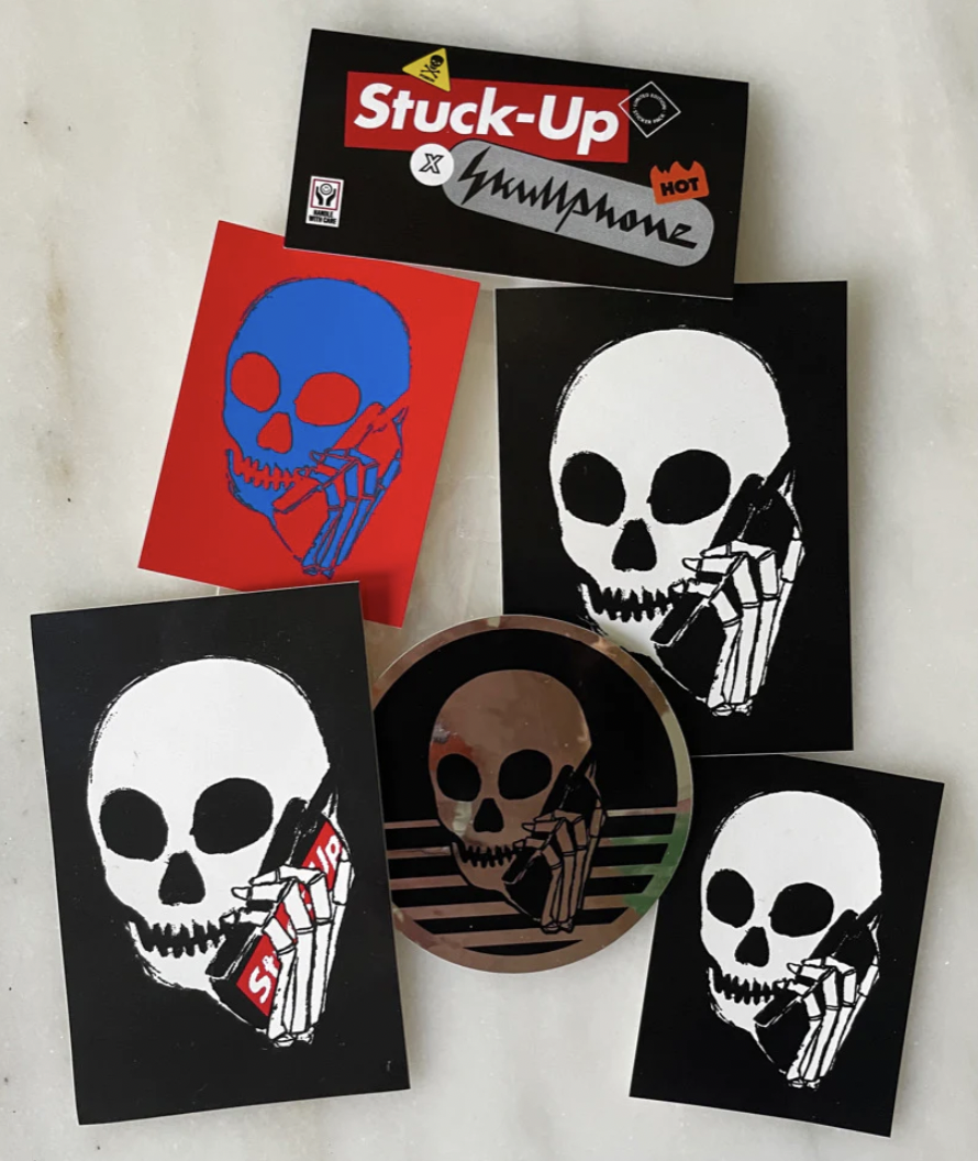 SKULLPHONE x STUCK-UP Sticker Set