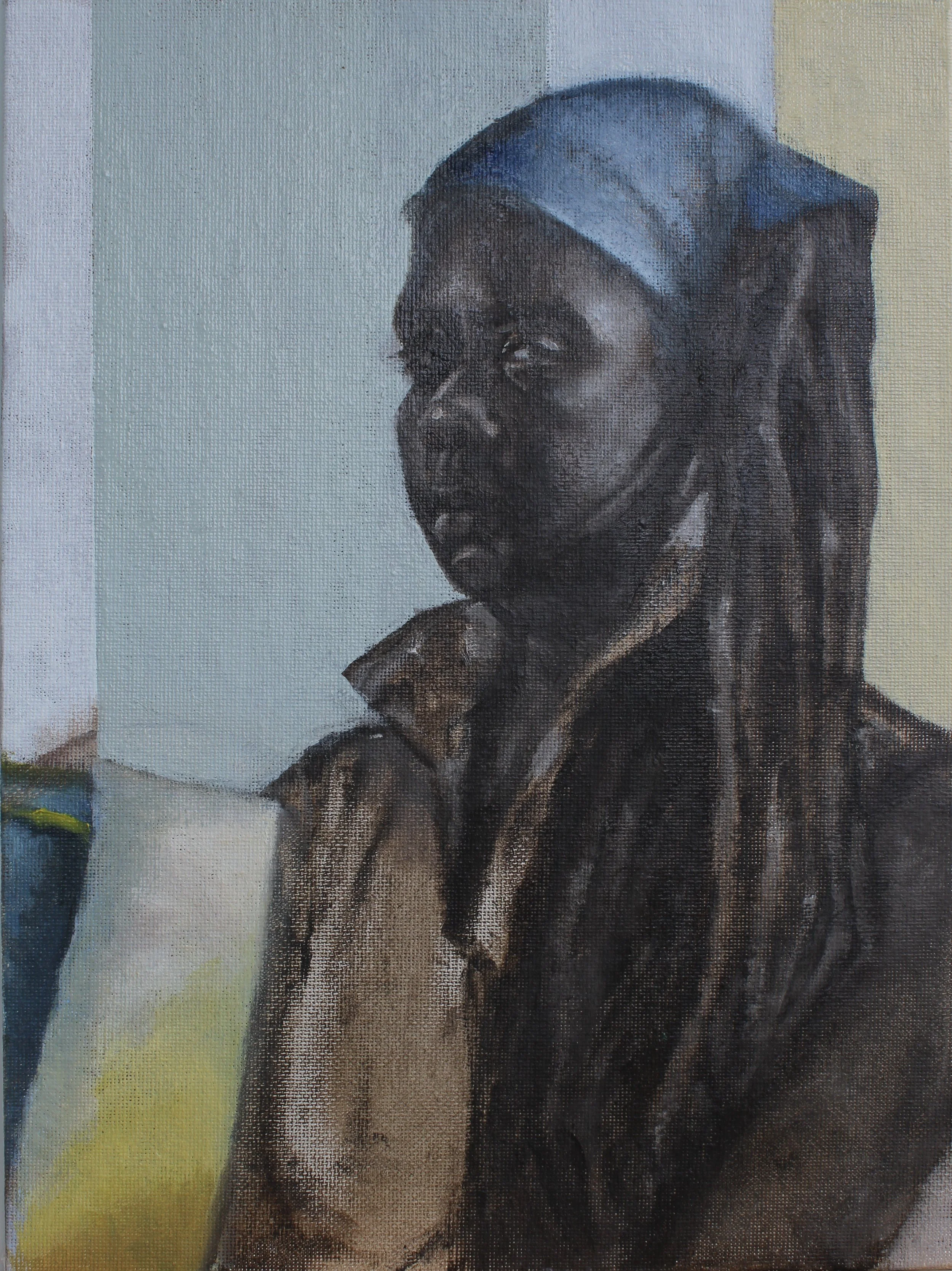 Self Portrait With Blue Bandana