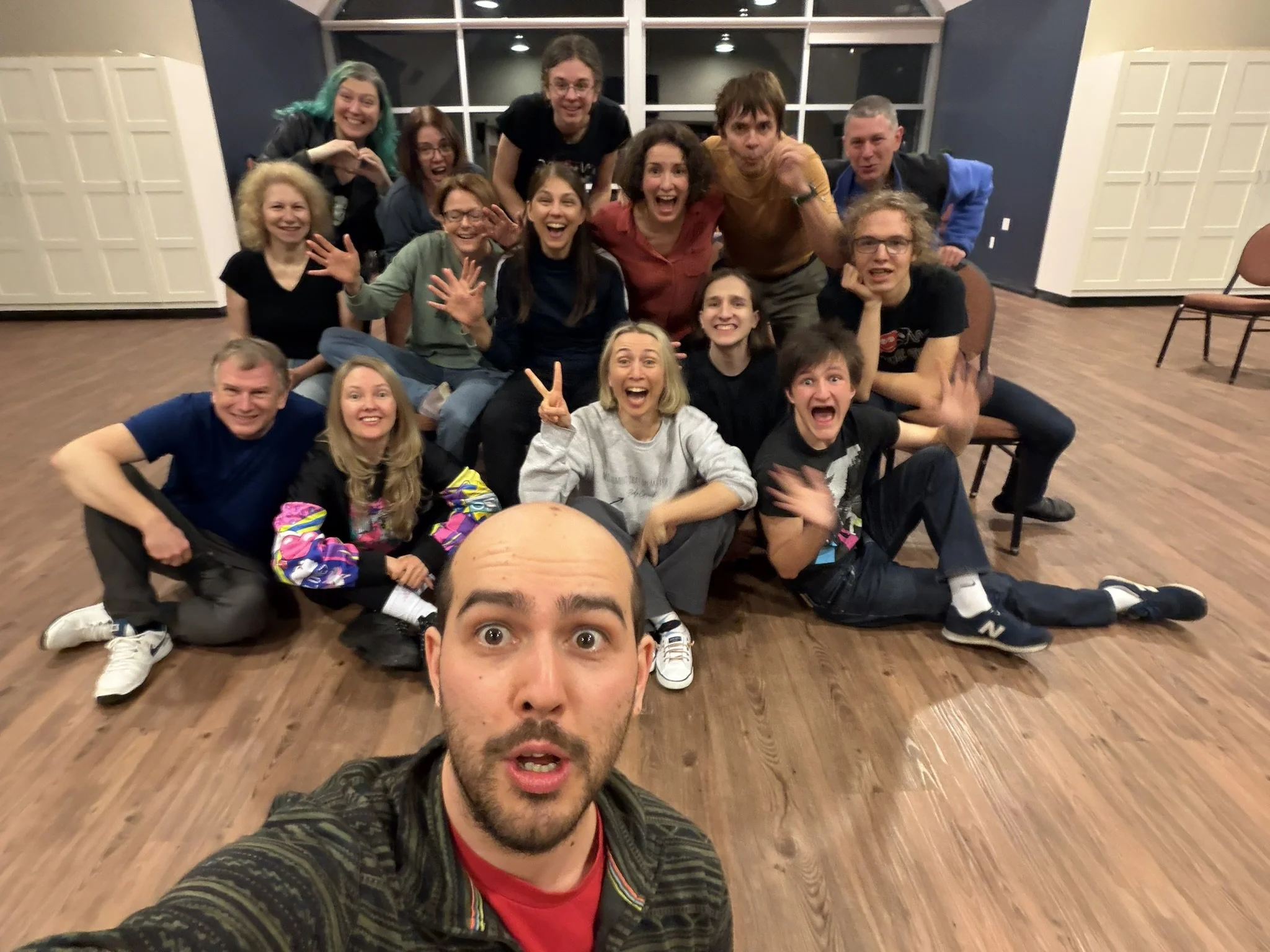  Clowning Workshop with Mike Lion  - a three‑session introduction to the vulnerable, joyful art of clowning led my Mike Lion.