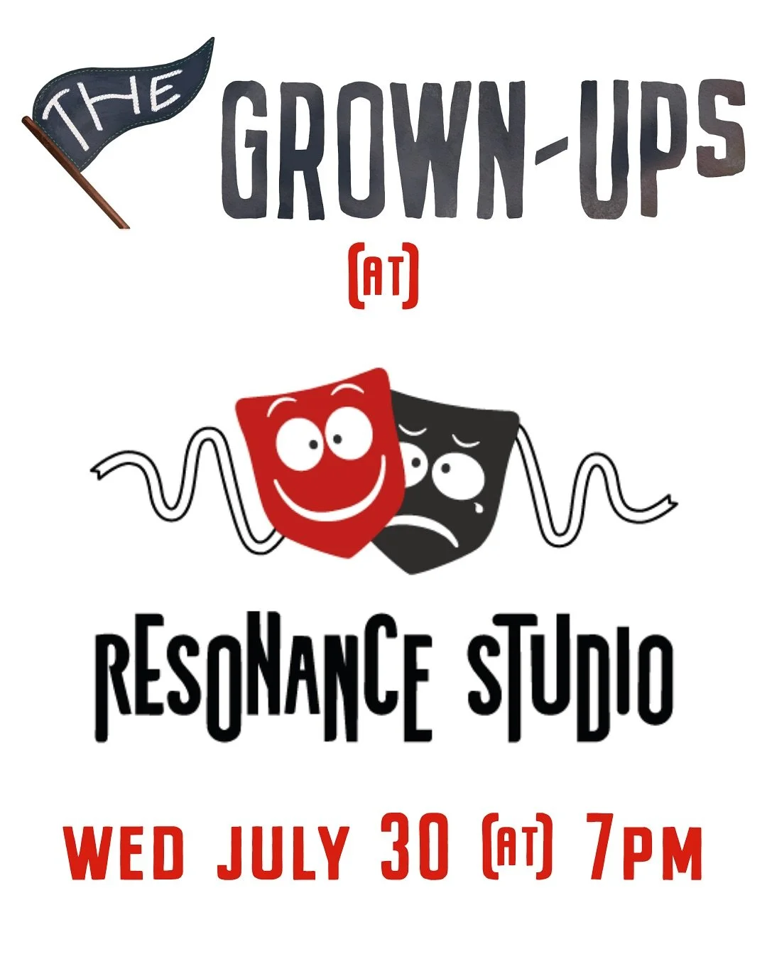 hosting Dacha Theatre's touring production of The Grown-Ups