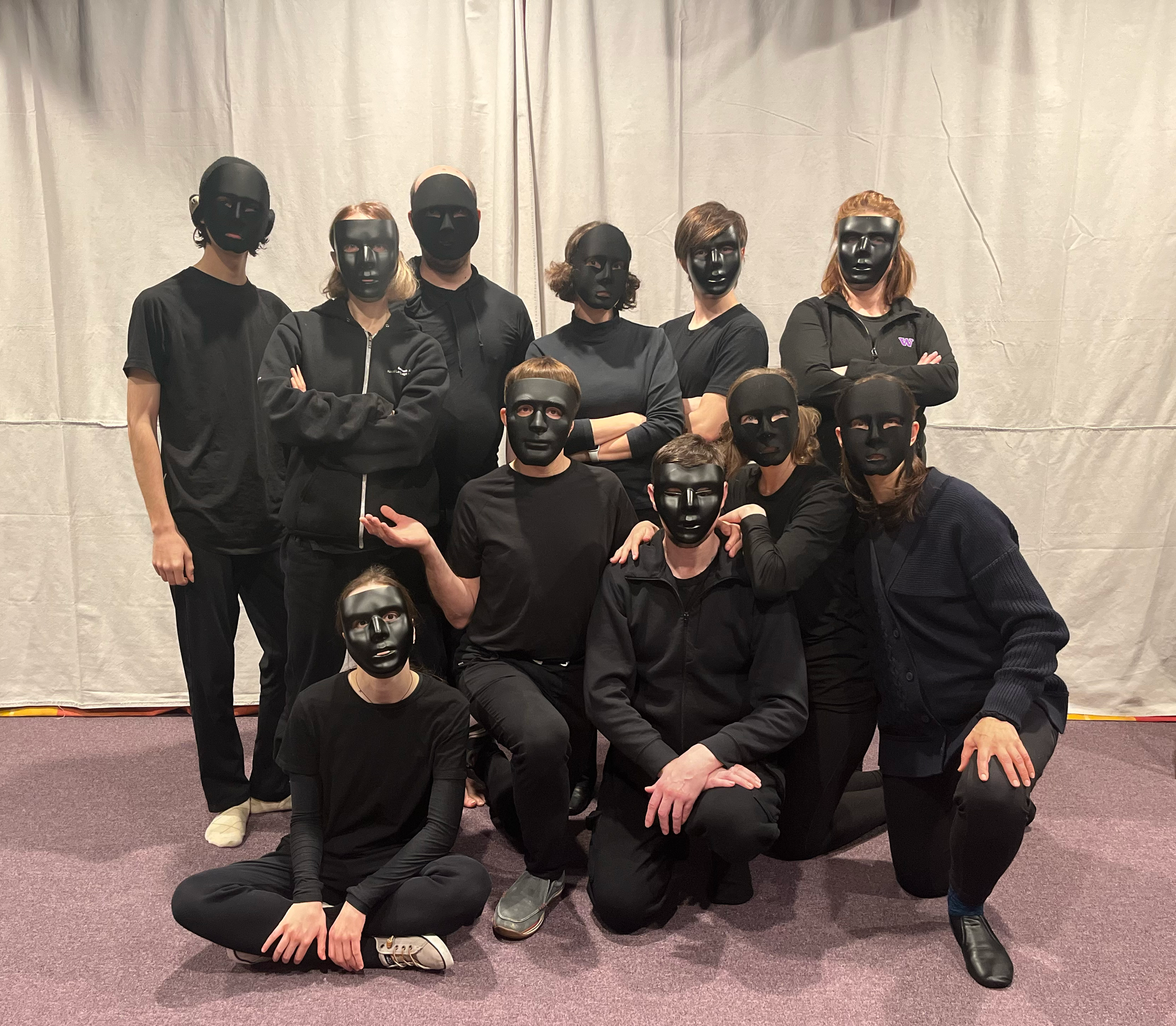  The Neutral Mask  - a three‑session acting workshop taught by Mike Lion, introducing performers a powerful tool for presence, physical awareness, and truthful stage focus.