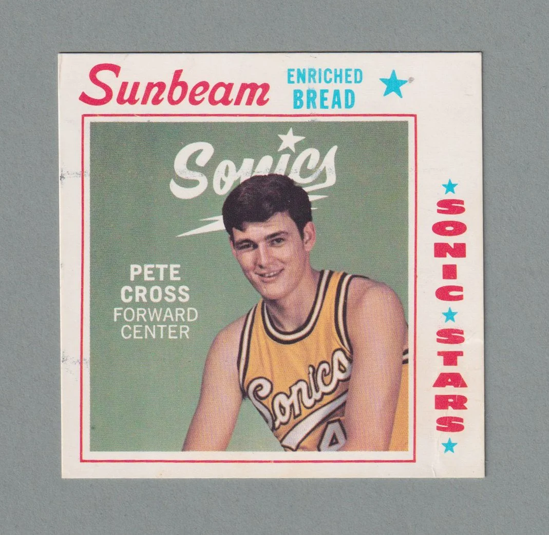 1970 Sunbeam Bread Seattle Supersonics