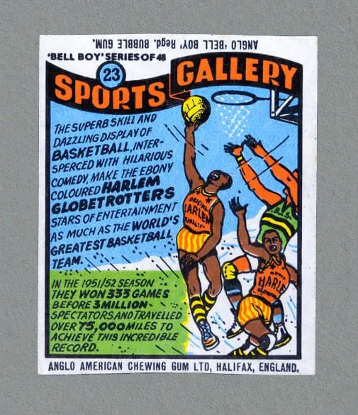 1957 Anglo American Gum Sports Gallery Gum Wrappers