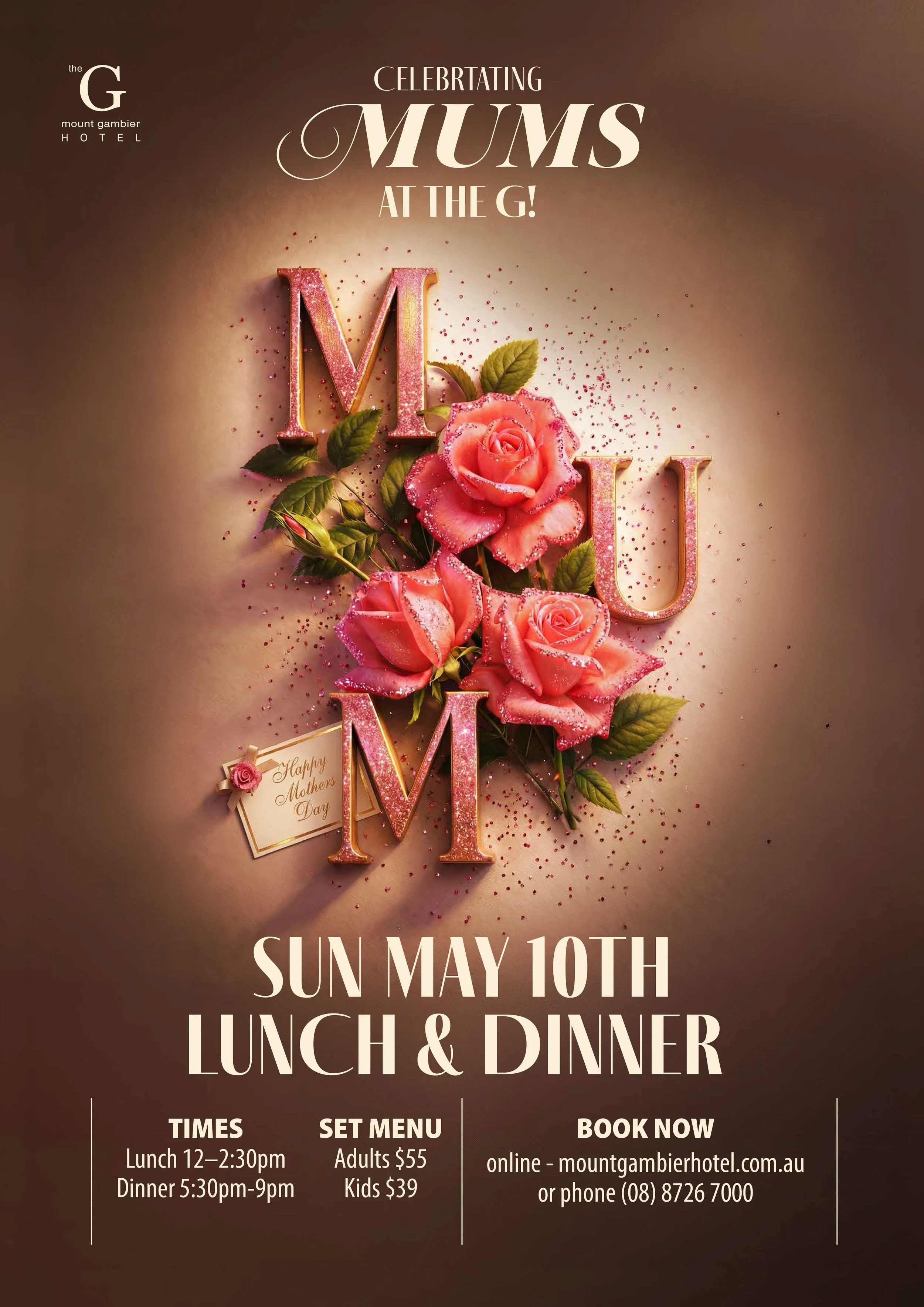 Mother’s Day at The Mount Gambier Hotel | Mount Gambier