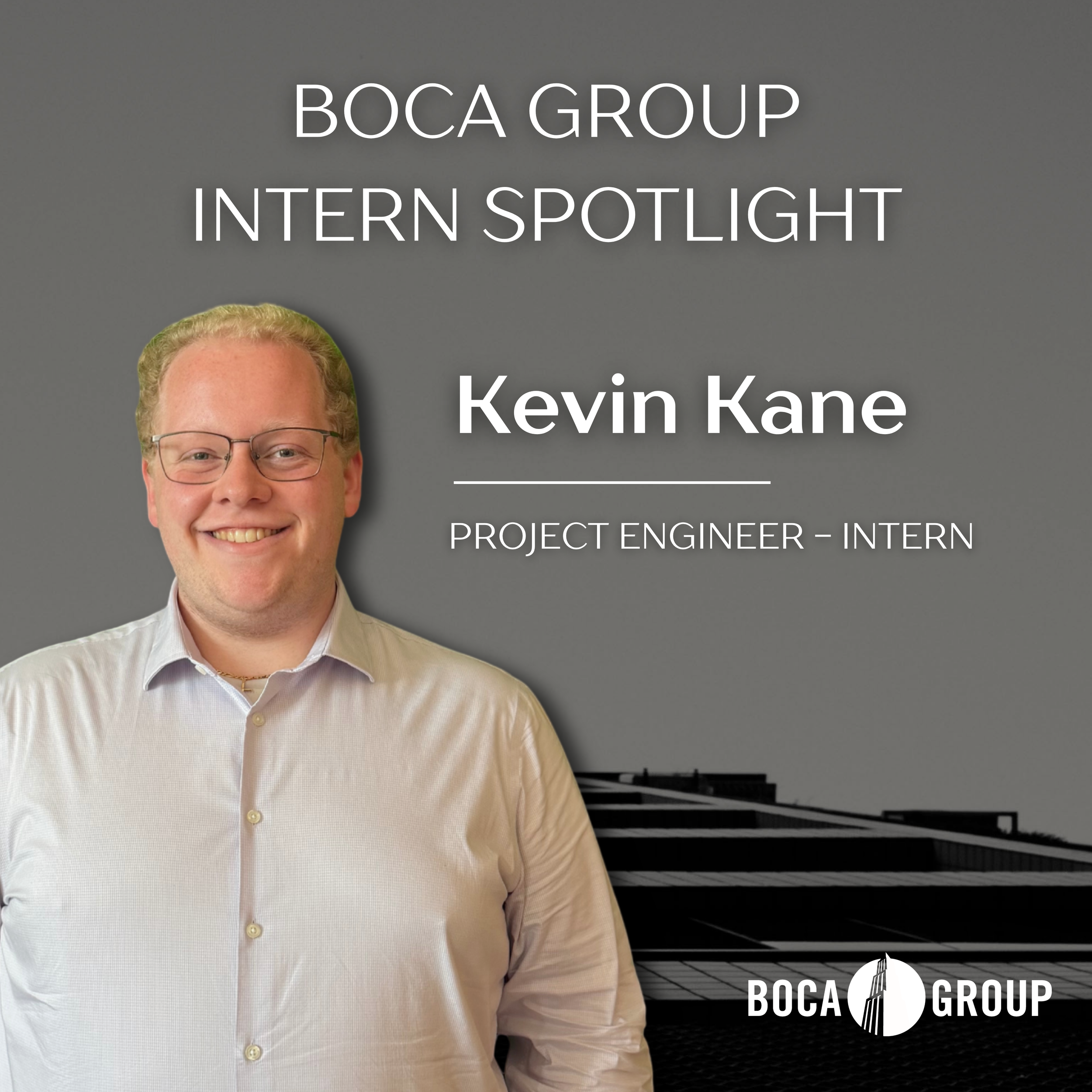 Meet BOCA Group's 2026 Project Engineer Intern