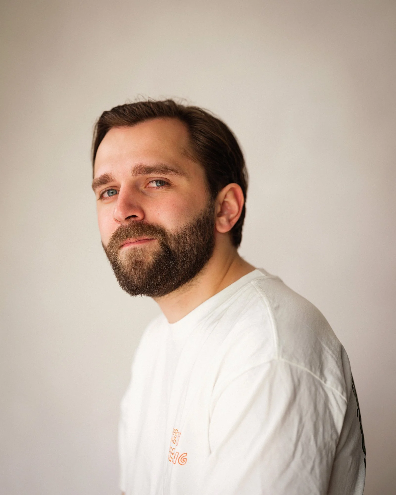 Actor headshot of James in Brunswick, Melbourne