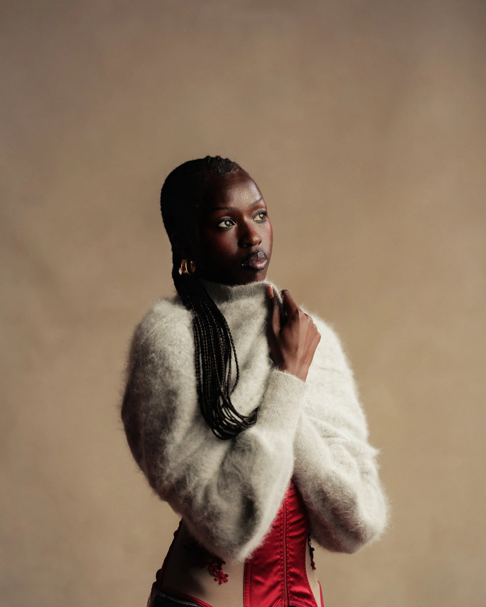 Model portrait of Diana in Brunswick West