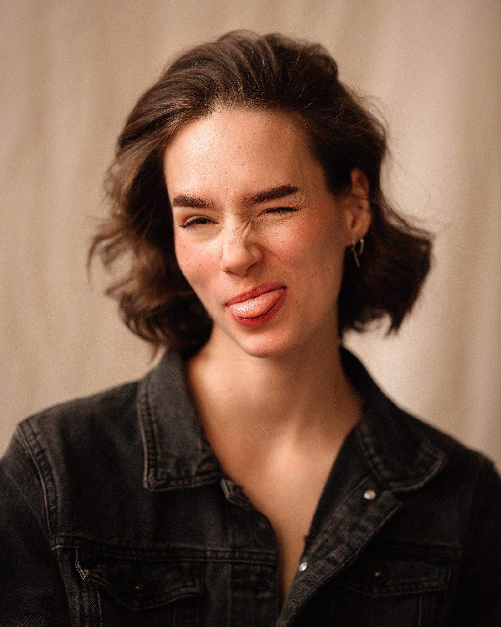 Portrait of model Anastassia