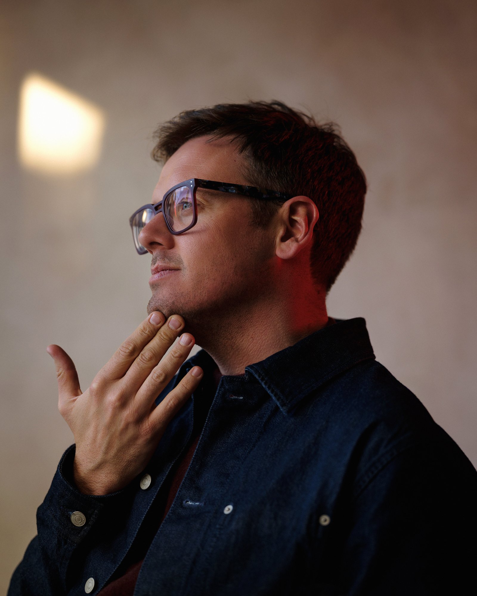 Portrait of composer Joel in Brunswick