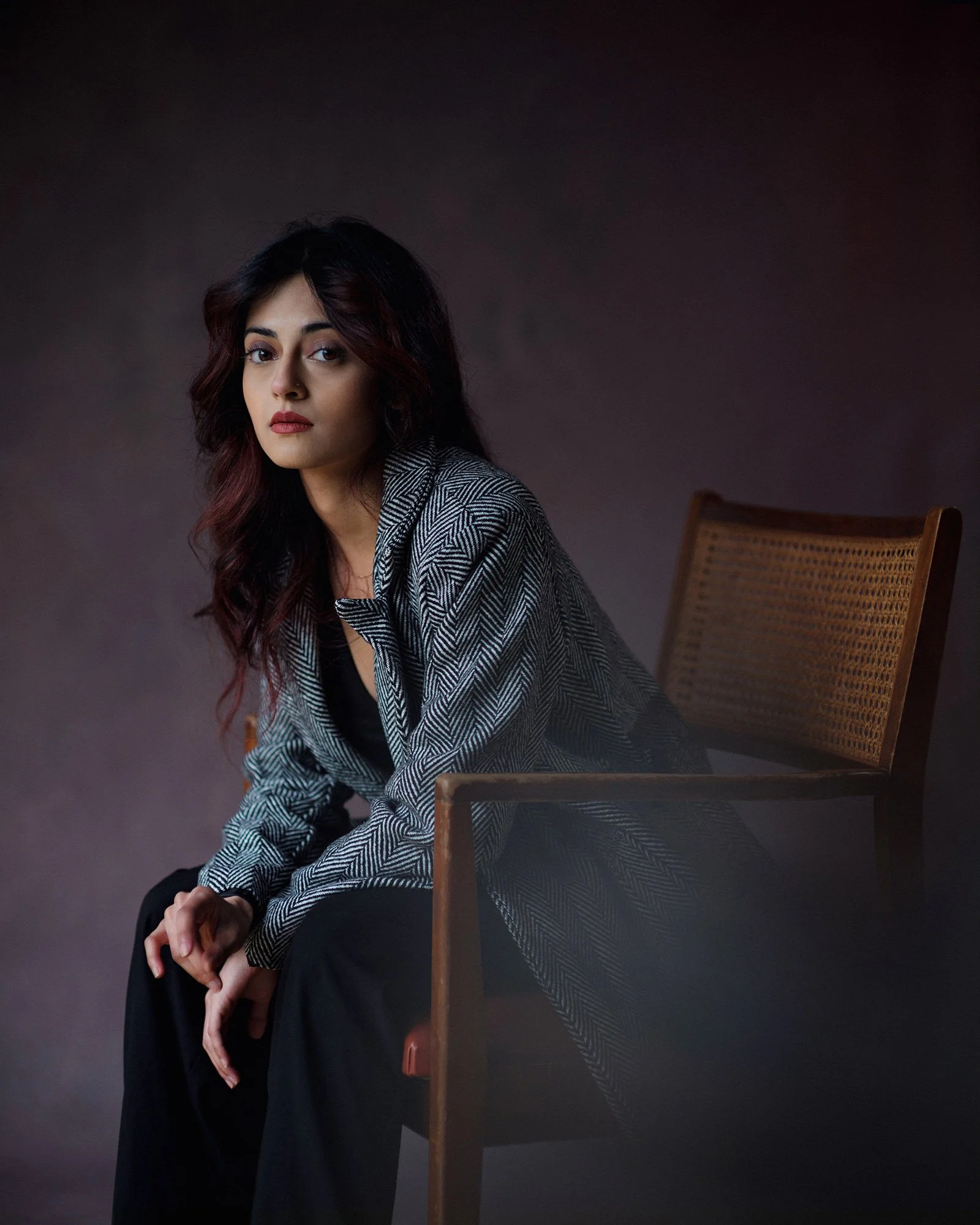 Portrait of model Simran in Brunswick, Melbourne